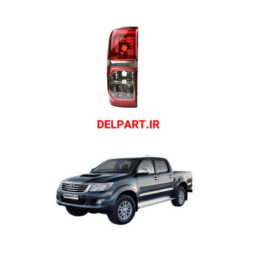 طلق خطر عقب  تویوتا hilux 2012
