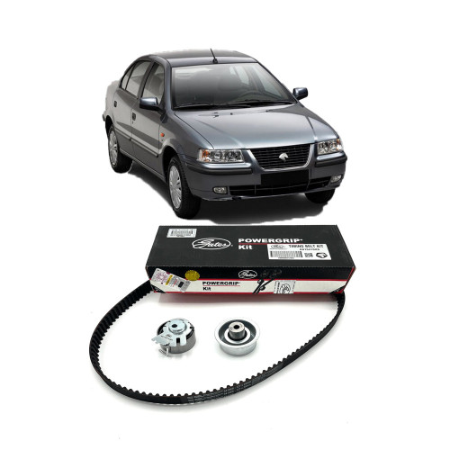 کیت تسمه تایم سمند ملی گیتس (پاور گریپ)gates